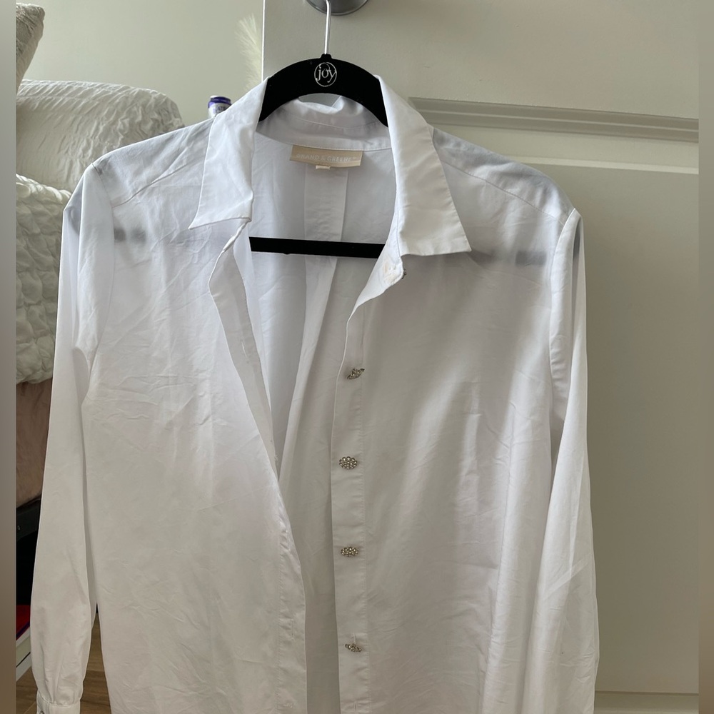 Classic White Men's Shirt